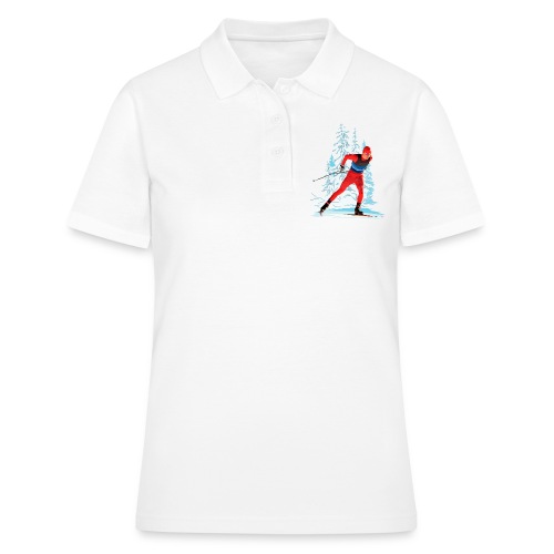 Skilanglauf - Frauen Polo Shirt