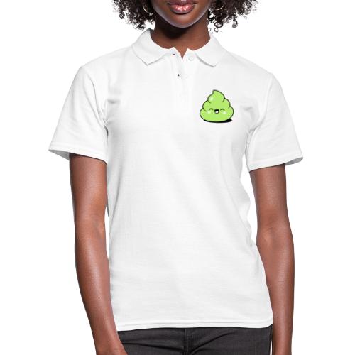 Emoji caca rit - Koszulka polo damska