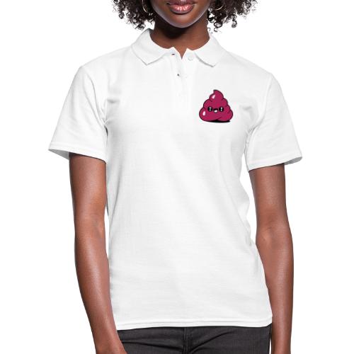 Emoji crotte kawaii - Koszulka polo damska