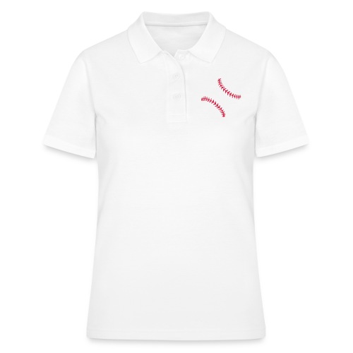 Realistic Baseball Seams - Women's Polo Shirt