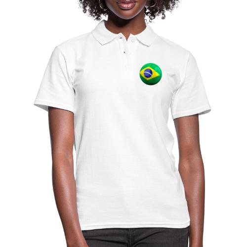 Bola de futebol brasil - Women's Polo Shirt