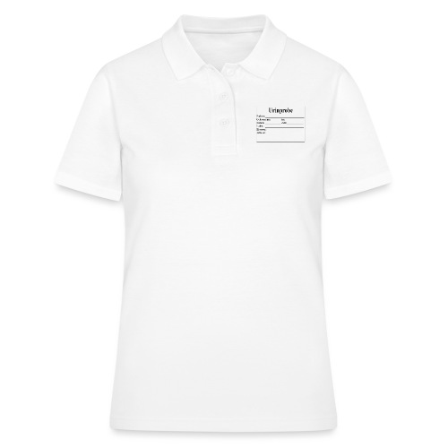 urinprobe - Frauen Polo Shirt