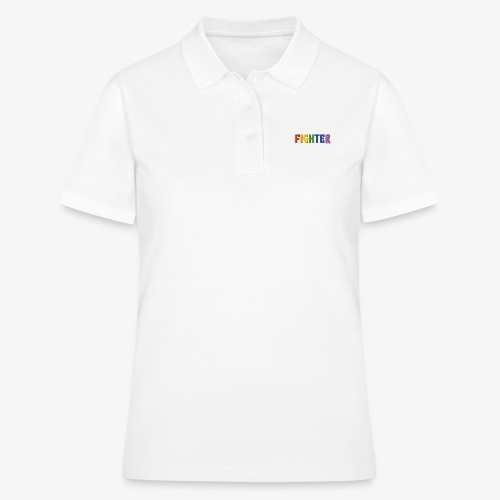 Fighter Pride (Rainbow) - Women's Polo Shirt