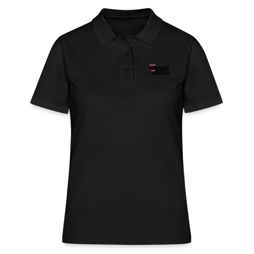 '' JUST CURVIOUS - NOT SERIOUS '' - Women's Polo Shirt