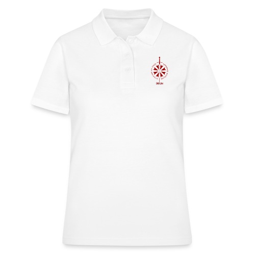 T shirt front B - Frauen Polo Shirt