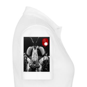 Bug off (Bug désactivé) - Polo Femme - blanc - Droite