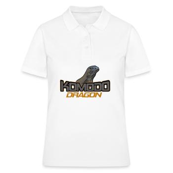 Komodo Monitor Dragon - Women's Polo Shirt - white - Front - Ailine (174cm)