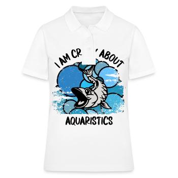 Aquariophiles Poissons Poissons d’ornement Aquaristique - Polo Femme - blanc - Devant - Ailine (174cm)
