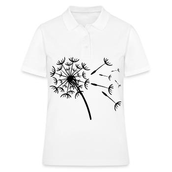 Beau pissenlit pissenlit pissenlit - Polo Femme - blanc - Devant - Ailine (174cm)