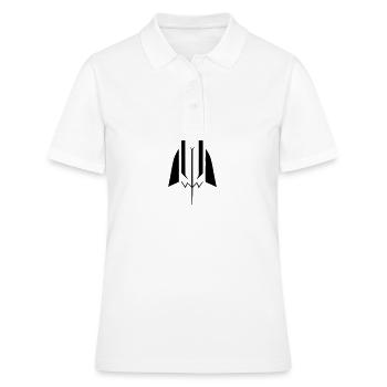 Rakete - Frauen Polo Shirt - Weiß - Vorne - Ailine (174cm)