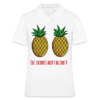 Sommer Sommer Sommer - Frauen Polo Shirt - Weiß - Vorne - Ailine (174cm)