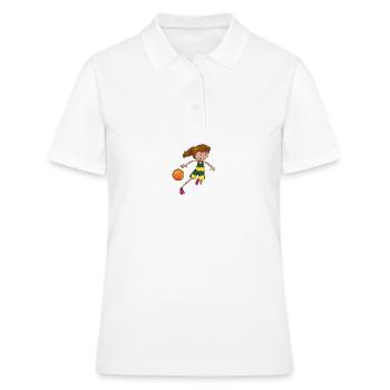 Ballsport - Frauen Polo Shirt - Weiß - Vorne - Ailine (174cm)