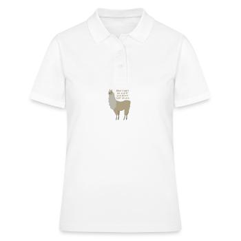 Wildtiere - Frauen Polo Shirt - Weiß - Vorne - Ailine (174cm)
