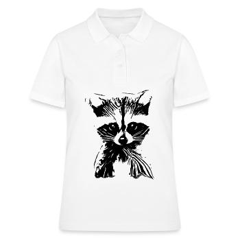 Rat de lavage - Polo Femme - blanc - Devant - Ailine (174cm)