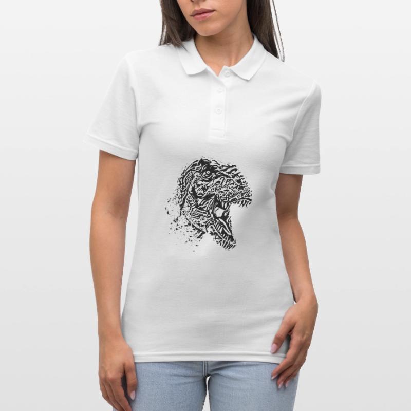 T-Rex Women's Polo Shirt