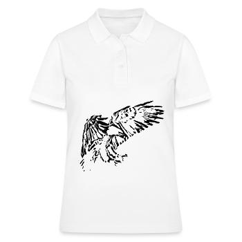Eagle - Women's Polo Shirt - white - Front - Ailine (174cm)