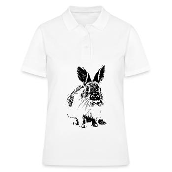 Rabbits - Women's Polo Shirt - white - Front - Ailine (174cm)