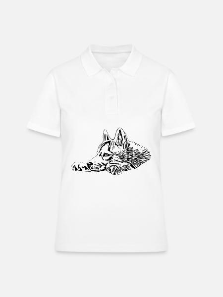 Husky - Polo Femme - blanc