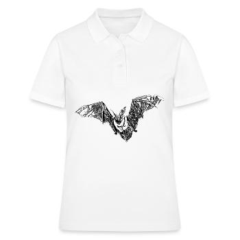 chauve-souris - Polo Femme - blanc - Devant - Ailine (174cm)