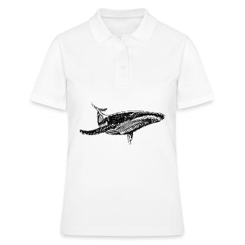Wal - Frauen Polo Shirt - Weiß - Vorne - Ailine (174cm)