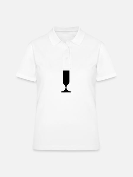 Kerze - Frauen Polo Shirt - Weiß
