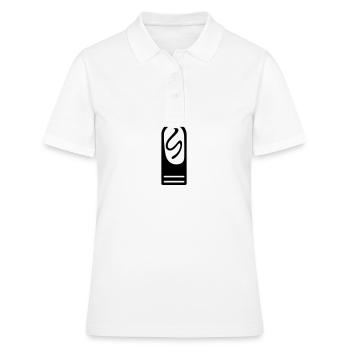 Bougie - Polo Femme - blanc - Devant - Ailine (174cm)