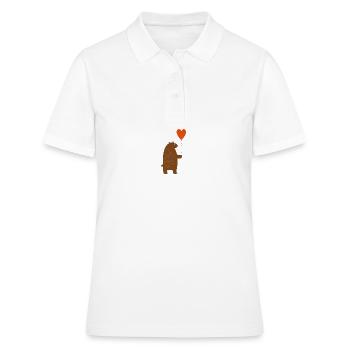 Wildtiere - Frauen Polo Shirt - Weiß - Vorne - Ailine (174cm)