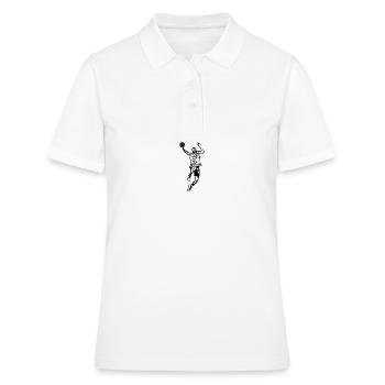 Ballsport - Frauen Polo Shirt - Weiß - Vorne - Ailine (174cm)