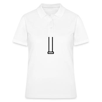 Bougie - Polo Femme - blanc - Devant - Ailine (174cm)