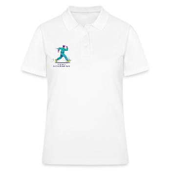 Speed-Walker - Frauen Polo Shirt - Weiß - Vorne - Ailine (174cm)