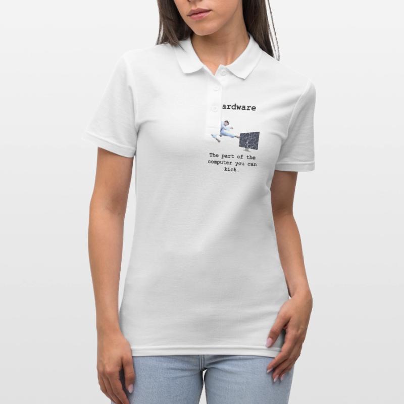Programming Programmer Computer Science Hardware Women's Polo Shirt