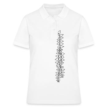 Hanging plant 2 - Frauen Polo Shirt - Weiß - Vorne - Ailine (174cm)