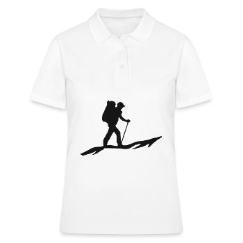 Randonneurs Walking Walking Walk Wandeurng - Polo Femme - blanc - Devant - Ailine (174cm)