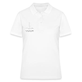 Yoga et SUP - Polo Femme - blanc - Devant - Ailine (174cm)