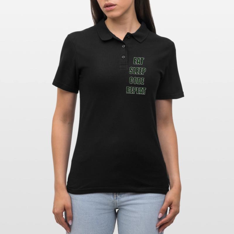 Programmierer Programmieren Programmierung Code Frauen Polo Shirt