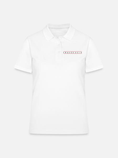 Trauzeugin - Frauen Polo Shirt - Weiß