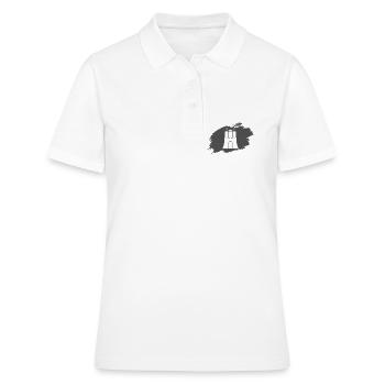 Hambourg - Polo Femme - blanc - Devant - Ailine (174cm)