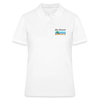Plage de Cape Canaveral Florida USA - Polo Femme - blanc - Devant - Ailine (174cm)