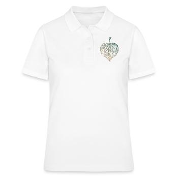 Lindenblatt - Polo Femme - blanc - Devant - Ailine (174cm)