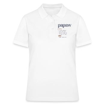 Papaw Der ultimative Opa Definition - Frauen Polo Shirt - Weiß - Vorne - Ailine (174cm)