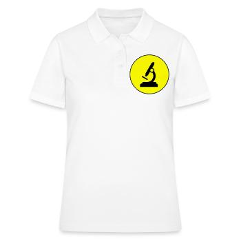 Microscope Icon Icon - Women's Polo Shirt - white - Front - Ailine (174cm)