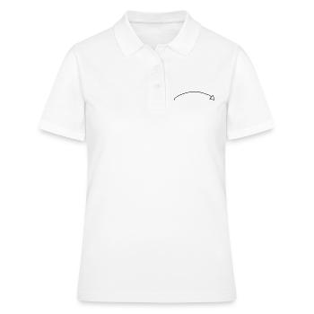 Curved arrow decoration - Women's Polo Shirt - white - Front - Ailine (174cm)