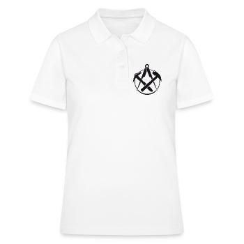 Couvreurs Guilde - Polo Femme - blanc - Devant - Ailine (174cm)