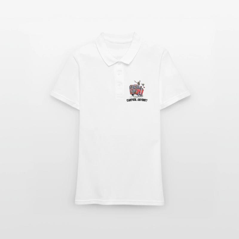 Professional fire brigade fire brigade statement fire engine Women's Polo Shirt