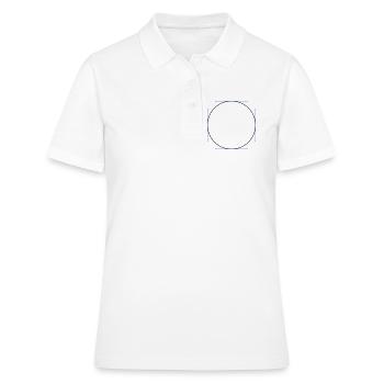 Circle vector - Women's Polo Shirt - white - Front - Ailine (174cm)