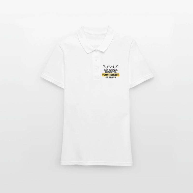 Developer Statement Code Scripting Programmer Women's Polo Shirt