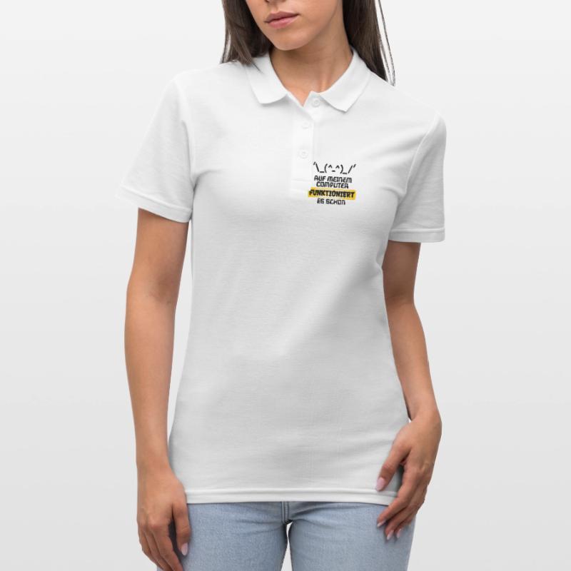 Developer Statement Code Scripting Programmer Women's Polo Shirt