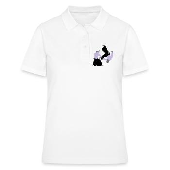 aikido - Polo Femme - blanc - Devant - Ailine (174cm)