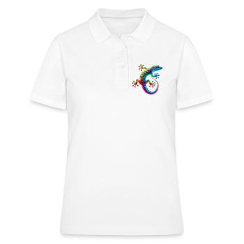 Gecko - Polo Femme - blanc - Devant - Ailine (174cm)