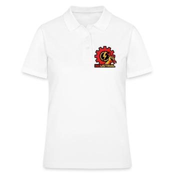 Electrician Gear Logo - Polo Femme - blanc - Devant - Ailine (174cm)